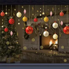 【数量限定】クリスマスツリー サンター トナカイ 雪 merry 飾り クリスマス christmas 汚れない 壁飾り 剥がせる 小物 1+1巻き 部屋 窓ステッカー ウォールステッカー 装飾品 静電ステッカー インテリア CLUB】クリスマス (M11)