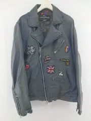 glamb × Rolling Stones コラボ 数量限定予約完売品 エンブレムライダースジャケット 10277のサムネイル