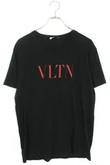 ヴァレンチノ  TV3MG10V3LE VLTNロゴプリントTシャツ メンズ M