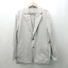 ◇ ⊂ UNIQLO ユニクロ Theory セオリー 長袖 ジャケット サイズXL グレー系 レディース E  【1503310010305】