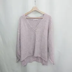 ◇ ⊇ KBF ケービーエフ URBAN RESEARCH Vネック 長袖 セーター サイズONE ピンク レディース E  【1502200009122】