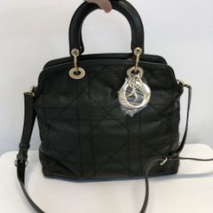 Christian Dior（クリスチャンディオール）ハンドバッグ　ショルダーバッグ　2WAY　レザー【中古】