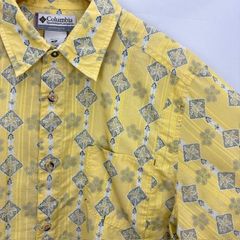 Columbia フルプリント 半袖シャツ アロハシャツ サイズM SP05 DM7020 07061807 861