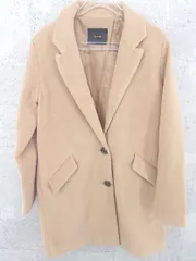 ■ titivate ティティベイト 長袖 チェスターコート M ブラウン * 1002800304530 【中古】 【1002800304530】のサムネイル