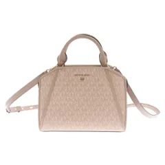 MICHAEL KORS (マイケルコース) モノグラム 2WAY レザー ショルダーバッグ ハンドバッグ ピンク 30F1G9CS1Y