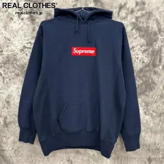【希少】Supreme　シュプリーム　パーカー　刺繍ロゴ　美品　ボックスロゴ Supreme シュプリーム パーカー ボックスロゴ Sロゴ 刺繍 ロゴ