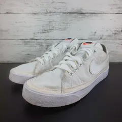 NIKE WMNS COURT LEGACY CNVS  ナイキ ウィメンズ コートレガシー キャンバス WHITE ホワイト 白 23.5cm CZ0294-100 U08523