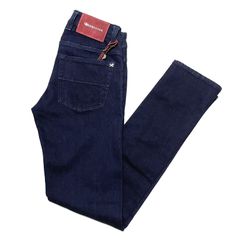 tramarossa トラマロッサ デニム メンズ / 24.7 LEONARDO ZIP DAY 0 スーパーストレッチデニム レオナルド スリム ジップ インディゴブルー / 24071003