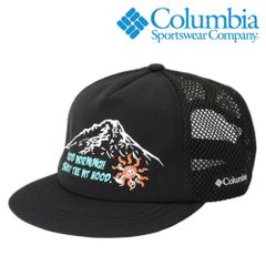 Columbia 帽子《010_Black》 コロンビア ローディングハイツキャップ メッシュキャップ【C4I】