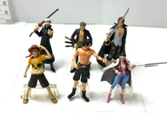 現状品 ワンピース 超造形魂 フィギュア 6体セット ルフィ エース スモーカー ロー  ゾロ シャンクス BANDAI 9/18
