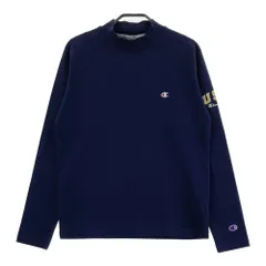 サイズ：MEDIUM CHAMPION GOLF チャンピオンゴルフ  ハイネック 長袖Tシャツ  ネイビー系 [240101439345] ゴルフウェア メンズ ストスト