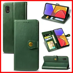 【特価セール】for Galaxy A21 SC-42A / Galaxy A20 SC-02M SCV46 ケース 手帳型 ビジネスフリップノートレザーケースシンプルなレトロなファッション携帯電話ケース防水と汚れた携帯電話ケース多機能財布収納付きスタンド携帯