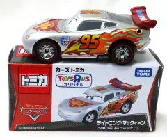【中古】トミカ ライトニング マックィーン シルバーレーサータイプ(シルバー) 「カーズ・トミカ」 トイザらスオリジナル