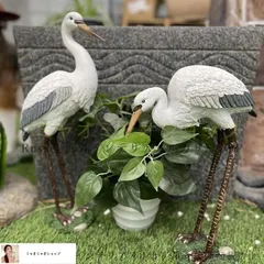 鶴置物 楽天市場】鶴 置物（ガーデンオーナメント・置物｜エクステリア
