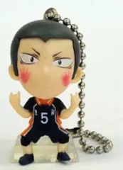 【中古】キーホルダー・マスコット(キャラクター) 田中龍之介 「でふぉめmini ハイキュー!! ベストバン!!」