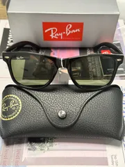 【大特価】木村拓哉着用モデル Ray-Ban レイバン WAYFARER マットブラック×ライトグレー サングラス 人気モデル