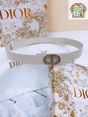 【今日特価】Dior ディオール Montaigne CD ベルトバックル付きベルト