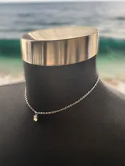 40cm シルバー スワロフスキー製ペンダント クリスタルネックレス クリア 透明 小豆チェーンネックレス ジュエリー アクセサリー エレガント 華やか 輝く 流行 キラキラ ファッション メンズ レディース カジュアル おしゃれ 40センチ ハイブランド品質