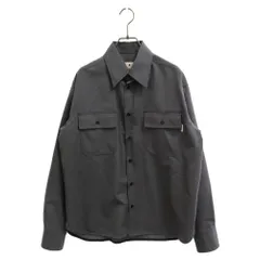 MARNI (マルニ) 21SS tropical wool shirt トロピカルウール長袖シャツ CUMU014A0 S45027 グレーのサムネイル