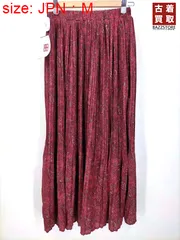 コーエン coen ペイズリープリントプリーツスカート Paisley Priのサムネイル