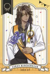 【中古】ポストカード レオナ・キングスカラー おめかしバースデーver. ランダムホログラムポストカード 「ディズニー ツイステッドワンダーランド おめかしバースデー フェア in アニメイト」 対象商品購入特典