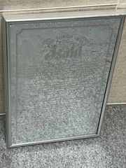 希少 激レア アサヒビール 鏡 ミラー 看板 昭和レトロ 戦後 当時物