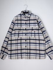 RHC Ron Hermanロンハーマン MANTECO WOOL CPO SHIRT チェックウールシャツジャケット【M】【MJKA78644】