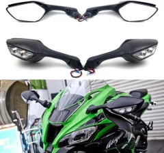 Kawasaki ZX-10R 純正ウィンカーミラー左右セット ZX-10R純正ミラー右バックミラー ウインカーミラーZX10R ZX1000J