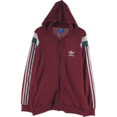 古着 アディダス adidas ORIGINALS オリジナルス ジャージパーカー トラックジャケット メンズXL相当/eaa527516