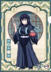 【中古】クリアファイル 時透無一郎＆甘露寺蜜璃 ufotable描き下ろしオリジナルA4クリアファイル 「牛角×鬼滅の刃 いざ、焼肉に全集中!キャンペーン～炭治郎たちと柱集結編～」 コラボメニュー注文特典