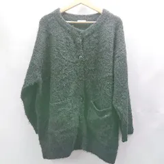 ◇ ⊇ apres jour mignon アプレジュールミニョン 長袖 カーディガン サイズLL ブラック レディース E  【1503060026328】