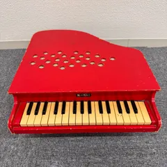 KAWAI 赤 32鍵 グランドピアノ型ミニピアノのサムネイル