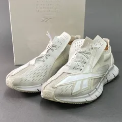 1g29 Maison Margiela メゾンマルジェラ ×Reebok リーボック Zig 3D Storm ストームメモリー スニーカー 26cm ホワイト シューズ 箱有t18rのサムネイル