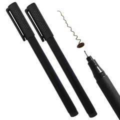 新品 ZiSyouMa ホワイトボード マーカー 0.5mm 極細 2本入 黒 ホワイトボード ペン 細字 のペン インク量充分 400メートル書ける 書き消しができる モニターメモボード・ノート型ホワイトボード・卓上ホワイトボードなどに適用 無臭無毒 書き心