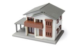 S042-2 二階建住宅A 白