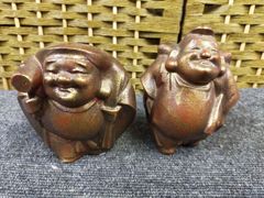 恵比寿 大黒天 金属製置物 2体セット - メルカリ