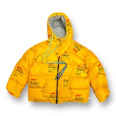 OFF-WHITE 19AW YELLOW ZIPPED PUFFER JACKET OMED019F19F06003 ダウンジャケット オフホワイト S 59882Aのサムネイル