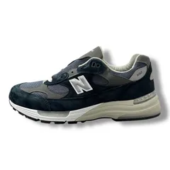 未使用品 New Balance U992NY ローカットスニーカー ナイロンメッシュ/スウェード ニューバランス U992NY ネイビー 30cm 90949A7