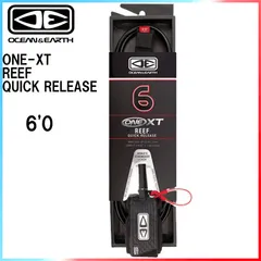 O&E REEF QUICK RELEASE 6'0 ONE XT/ オーシャンアンドアース リーフ用 クイック リリース 6FT リーシュコード サーフィン @【タイムセール】のサムネイル
