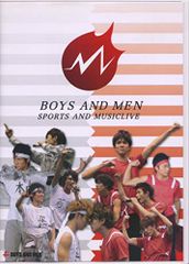 BOYS AND MEN SPORTS AND MUSICLIVE(중고품)