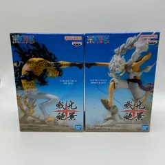 未開封　ワンピース　戦光絶景 ２点セット MONKEY.D.LUFFY GEAR5　モンキー・D・ルフィ　ギア５　ROB LUCCI　ロブ・ルッチ　ネコネコの実モデル：レオパルド(豹) 覚醒フォルム　プライズ　フィギュア　バンダイ　バンダイナムコ　バンプレスト