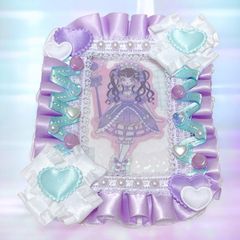 トレカケースデコ໒꒱· ﾟ B8 トランプナース まじかる♡トルネードはーと〔No.54〕魔法少女オーロラステッカー2枚付き♡