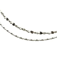 【シルバー×ワンサイズ】[Cream dot. クリームドット公式] ネックレス レディースチョーカー 金属アレルギー ニッケルフリー レイヤード 2連 重なり フリーアジャスター 上品 シンプルのサムネイル