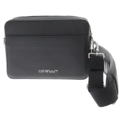 OFF-WHITE (オフホワイト) 23AW Diagストライプ カメラバッグ レザーショルダーバッグ ブラック OMNQ077F23LEA001 1000のサムネイル