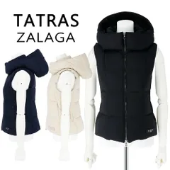 TATRAS タトラス ダウンジャケット ZALAGA ザラガ レディース 大きいサイズあり フード付き アウター 切り替え ナイロン 軽量 ドレッシーダウン LTAT24A4874-D