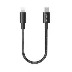 【新品・3営業日で発送】ANKER アンカー Anker 高耐久ナイロン USB-C ＆ ライトニング ケーブル MFi認証 USB PD対応 iPhone 14／13／12／SE(第3世代) 各種対応 (0...