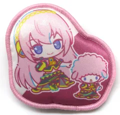 【中古】バッジ・ビンズ 巡音ルカ(VIRTUAL SINGER)×マイスウィートピアノ ふわふわバッジ 「セガ ラッキーくじ プロジェクトセカイ カラフルステージ! feat. 初音ミク×サンリオキャラクターズ」 D賞