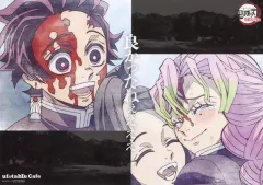 【中古】食器 竈門炭治郎＆竈門禰豆子＆甘露寺蜜璃 紙製ランチョンマット 「鬼滅シアター鬼滅の刃 特別編集版リアルタイムカフェ 刀鍛冶の里編」 対象メニュー注文特典