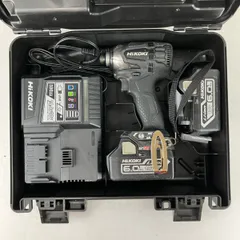 年末SALE ✨HiKOKI 中古 WH18DKR ｲﾝﾊﾟｸﾄﾄﾞﾗｲﾊﾞｰ ﾊﾞｯﾃﾘｰ×2/充電器