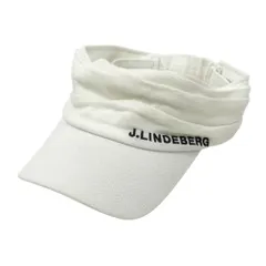 J.LINDEBERG ジェイリンドバーグ  サンバイザー  ホワイト系 57-59cm [240101427465] ゴルフウェア ストスト